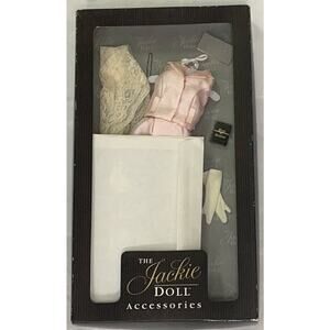 Franklin Mint Jackie Doll Accessories Pink Gown Visit To Rome & Vatican with COA